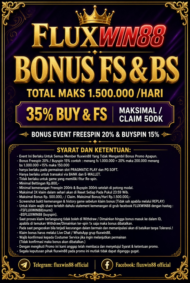 BONUS FREE SPIN DAN BUYSPIN 20%-35%